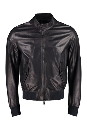 Leather jacket-0